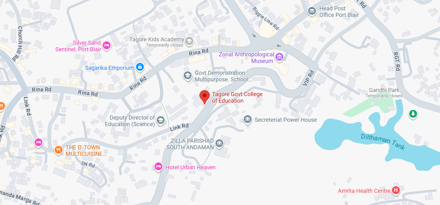 Google Maps - Tagore Govt College of Education